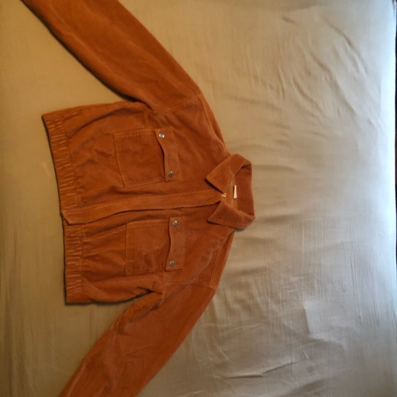 Corduroy cropped women’s jacket medium - Picture 2 of 6
